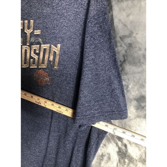 Harley Davidson Shirt Men's Motorcycle  T-Shirt Size Men's 3X Large - Picture 10 of 13